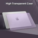 MOSISO MacBook Air M4 Sert Klf (13 in)-Purple