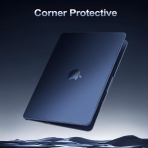 MOSISO MacBook Air M4 Sert Klf (13 in)-Midnight Clear