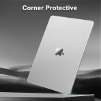 MOSISO MacBook Air M4 Sert Klf (13 in)-Frost Clear