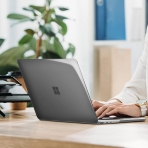 MOSISO Microsoft Surface Laptop Go 3 Koruyucu Klf-Smoke Black