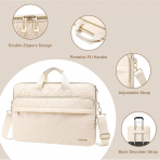 MOSISO Askl Laptop antas (15-16 in)-Beige