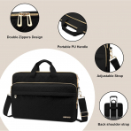 MOSISO Askl Laptop antas (15-16 in)-Black