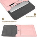 MOSISO MacBook Air/Pro Laptop antas (13 in)-Pink 