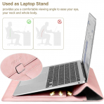 MOSISO MacBook Air/Pro Laptop antas (13 in)-Pink 