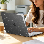 MOSISO Simli MacBook Neo Laptop K�l�f Seti-Black