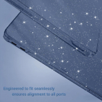 MOSISO Simli MacBook Neo Laptop K�l�f Seti-Indigo