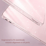 MOSISO Simli MacBook Neo Laptop K�l�f�-Blush