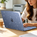 MOSISO Simli MacBook Neo Laptop K�l�f�-Indigo