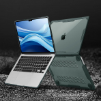 MOSISO Symmetric Geometric MacBook Air K�l�f (13.6 �n�)-Green