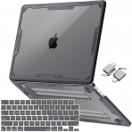 MOSISO Symmetric Geometric MacBook Air K�l�f (13.6 �n�)-Gray