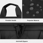 MOSISO Fluffy Laptop antas (15-15.6 in)-Black