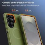 MYBAT Samsung Galaxy S26 Ultra Maverick Klipsli K�l�f-Arym Green