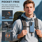 MYBAT Samsung Galaxy S26 Ultra Maverick Klipsli K�l�f-Blue