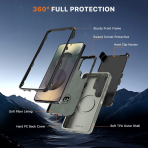 MYBAT Samsung Galaxy S26 Ultra Maverick Klipsli K�l�f-Natural Titanium