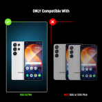 MagGlass Galaxy S26 Ultra UHD Temperli Cam Koruma Seti