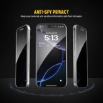 Magglas Apple iPhone 16 Privacy Ekran Koruyucu