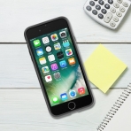 Maxboost Apple iPhone 7 Vibrance Serisi K�l�f-Jet Black