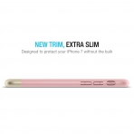 Maxboost Apple iPhone 7 Vibrance Serisi K�l�f-Rose Gold