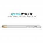 Maxboost Apple iPhone 7 Vibrance Serisi K�l�f-White-Champagne Gold