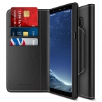 Maxboost Samsung Galaxy Note 8 mWallet Serisi Czdan Klf-Black
