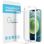 Maxboost iPhone 12 Mini Temperli Cam Ekran Koruyucu(3 Adet)