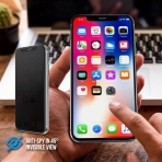 Maxboost iPhone X Privacy Siyah Temperli Cam Ekran Koruyucu (3 Adet)