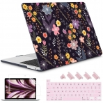 May Chen MacBook Pro Koruyucu Klf (13 in)-Carton Floowers