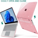 May Chen Microsoft Surface Laptop Go 2 Klf-Pink Glitter