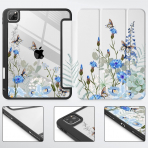 May Chen Standl iPad Pro Klf (12.9 in)-Blue Flowers