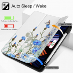 May Chen Standl iPad Pro Klf (12.9 in)-Blue Flowers