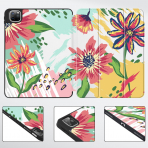 May Chen Standl iPad Pro M4 Klf (13 in)-Colorful Flower