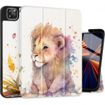 May Chen Standl iPad Pro Klf (12.9 in)-Cute Lion