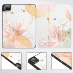 May Chen Standl iPad Pro Klf (12.9 in)-Lotus Flowers
