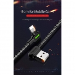 Mcdodo Gaming Lightning Kablo (2 Adet)(1.8M)-Black