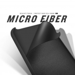 MeanLove Apple iPhone X Silikon K�l�f-Black