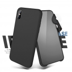 MeanLove Apple iPhone X Silikon Klf-Black