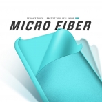 MeanLove Apple iPhone X Silikon K�l�f-Blue