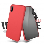 MeanLove Apple iPhone X Silikon Klf-Red