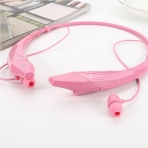 Megadream Bluetooth Ense Tipi Kulaklk-Pink