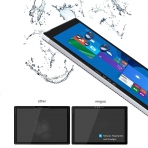 Megoo Surface Pro 4 Mavi Ik Kart Temperli Cam Ekran Koruyucu