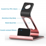 Mercase Apple Watch ve iPhone arj Stand-Rose Gold