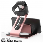 Mercase Apple Watch ve iPhone arj Stand-Rose Gold