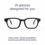 Meta Adventurer 2026 Ak�ll� G�zl�k (Standart)-Classic Black/Clear