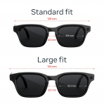 Meta Adventurer 2026 Ak�ll� G�zl�k (Standart)-Classic Black/Polarized Grey