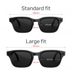 Meta Adventurer 2026 Ak�ll� G�zl�k (Standart)-Classic Black/Transitions Grey