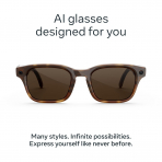 Meta Adventurer 2026 Ak�ll� G�zl�k (Standart)-Classic Tortoise/Brown