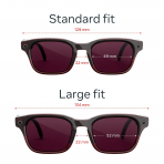 Meta Adventurer 2026 Ak�ll� G�zl�k (Standart)-Merlot/Transitions Ruby