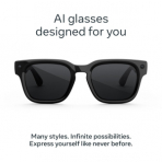 Meta Fury 2026 Ak�ll� G�zl�k-Classic Black/Transitions Grey