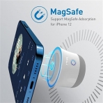 MiLi Manyetik Kk Bluetooth Hoparlr-White