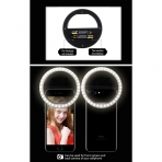 MindKoo 36 Highlight LED Flal Selfie Ring-Black